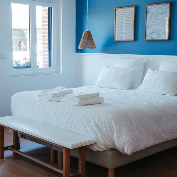 Chambre Aigrette - Rez-de-chaussée - 1 Lit 180x200 ou 2 lits 90x200